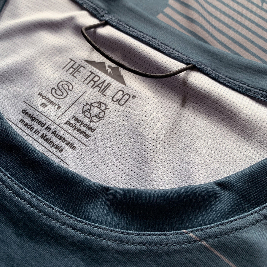 The Trail Co. Run Tee | Mountain Shadow | Womens - Image 3