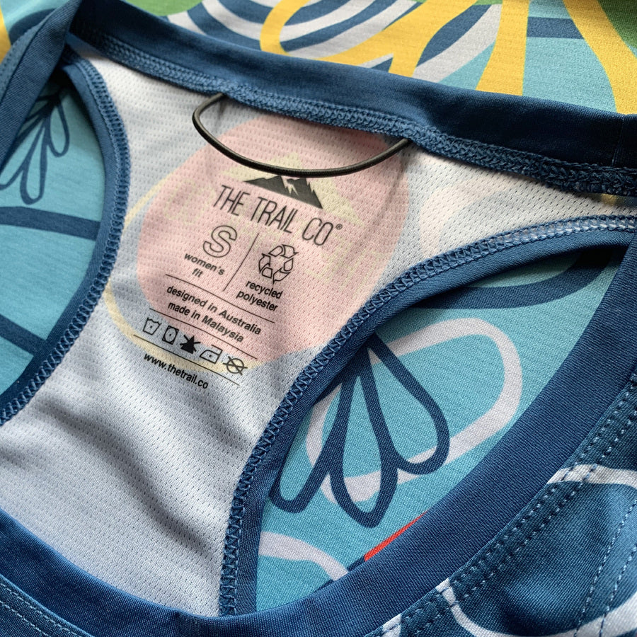 The Trail Co. Run Singlet | Wanderlust | Womens - Image 3