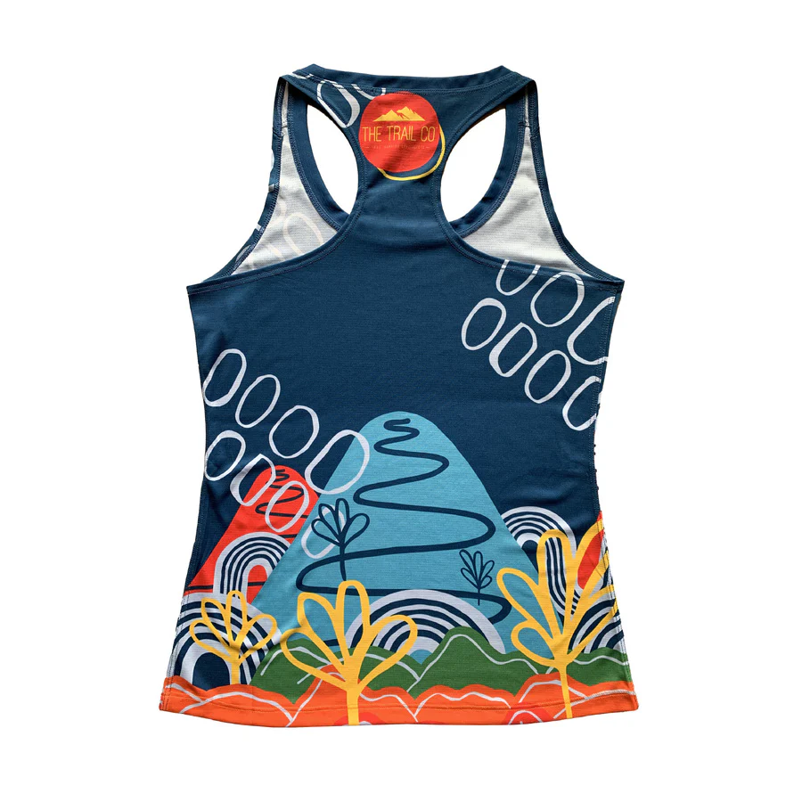 The Trail Co. Run Singlet | Wanderlust | Womens - Image 4
