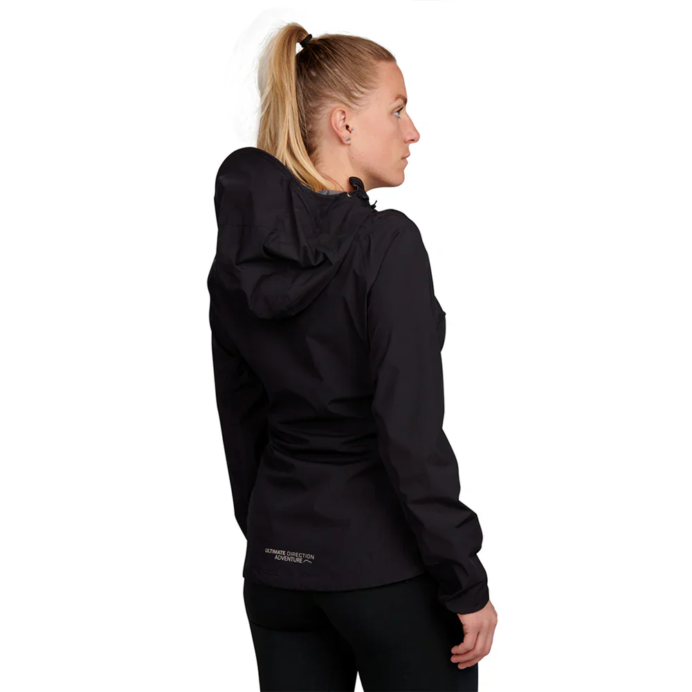 Ultimate Direction Deluge Waterproof Jacket | Onyx | Womens - Image 2