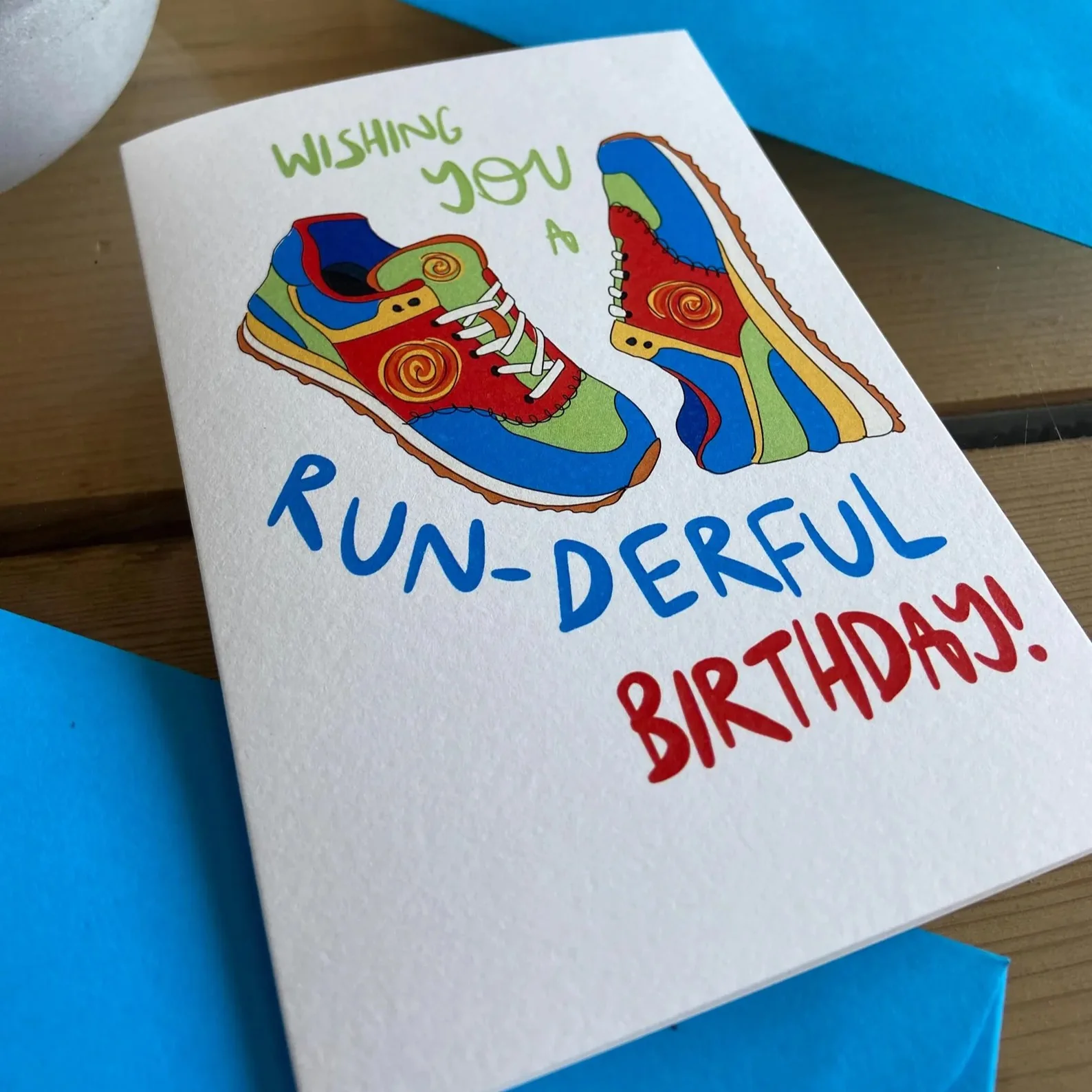 Wishing You a Run-derful Birthday | Greeting Card - Image 2